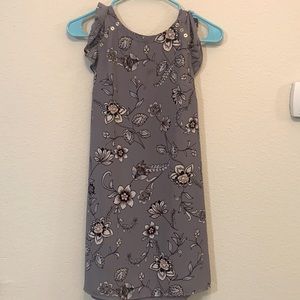 Purple Flower Dress 👗